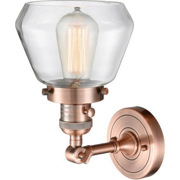 Innovations Lighting One Light Sconce With A High-Low-Off" Switch." 203SW-AC-G172